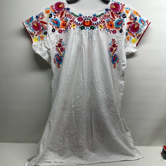 YZXDORWJ WOMENS EMBROIDERED MEXICAN DRESS SIZE 3XL NWT - Picture 2 of 6